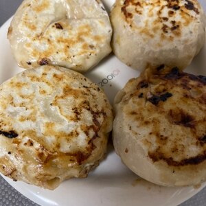 豚肉と白菜と玉ねぎの中華風おやき（肉餅　ロウビン）